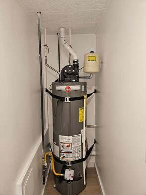 Ogden Plumber New water heater installation